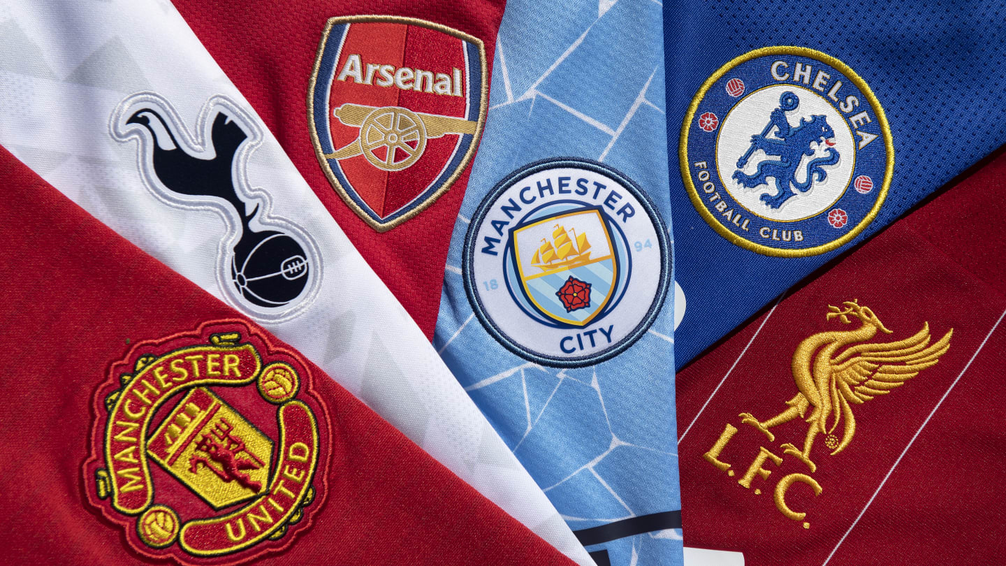 Premier League 'big six' table