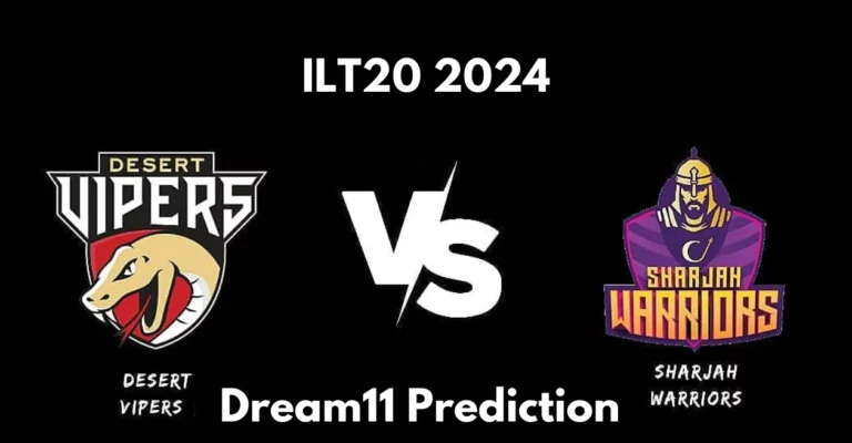 ILT20 UAE 2024, VIP vs SJH: Match Prediction, Dream11 Team, Fantasy Tips & Pitch Report