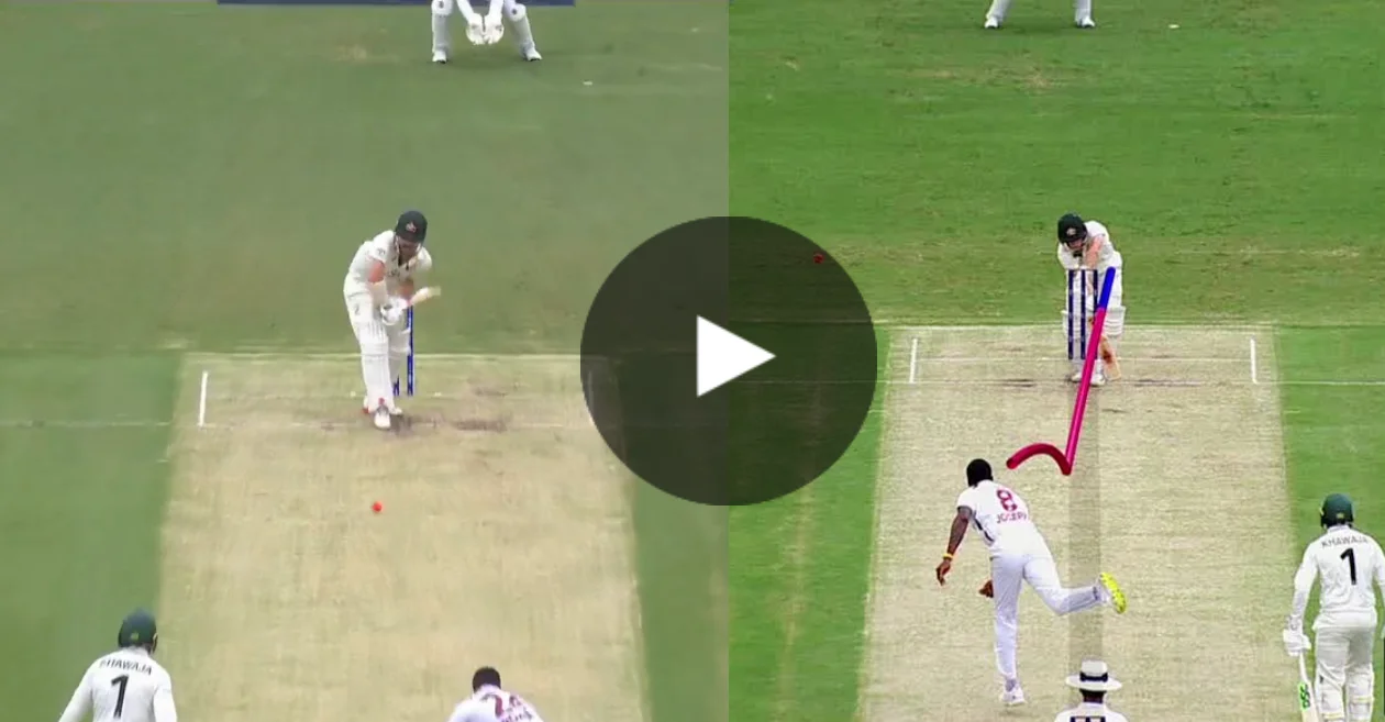 WATCH: Kemar Roach wreaks havoc at Gabba; onslaughts Australian top-order during AUS vs WI 2nd Test