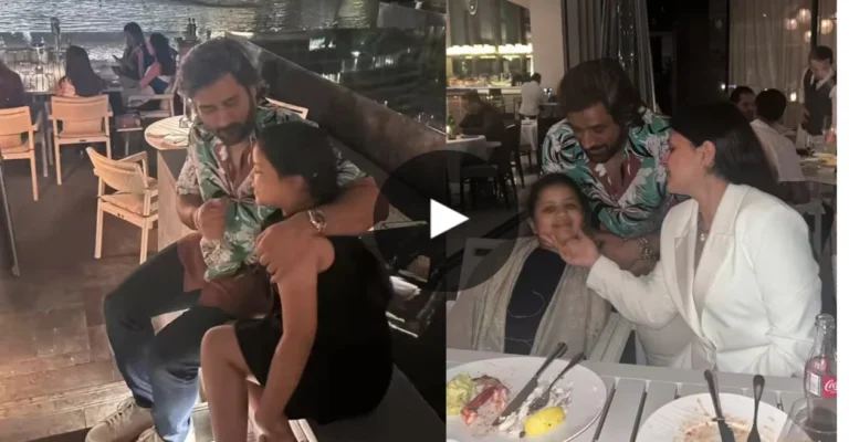 WATCH: MS Dhoni enjoys vacation with wife Sakshi and daughter Ziva; video takes internet by storm