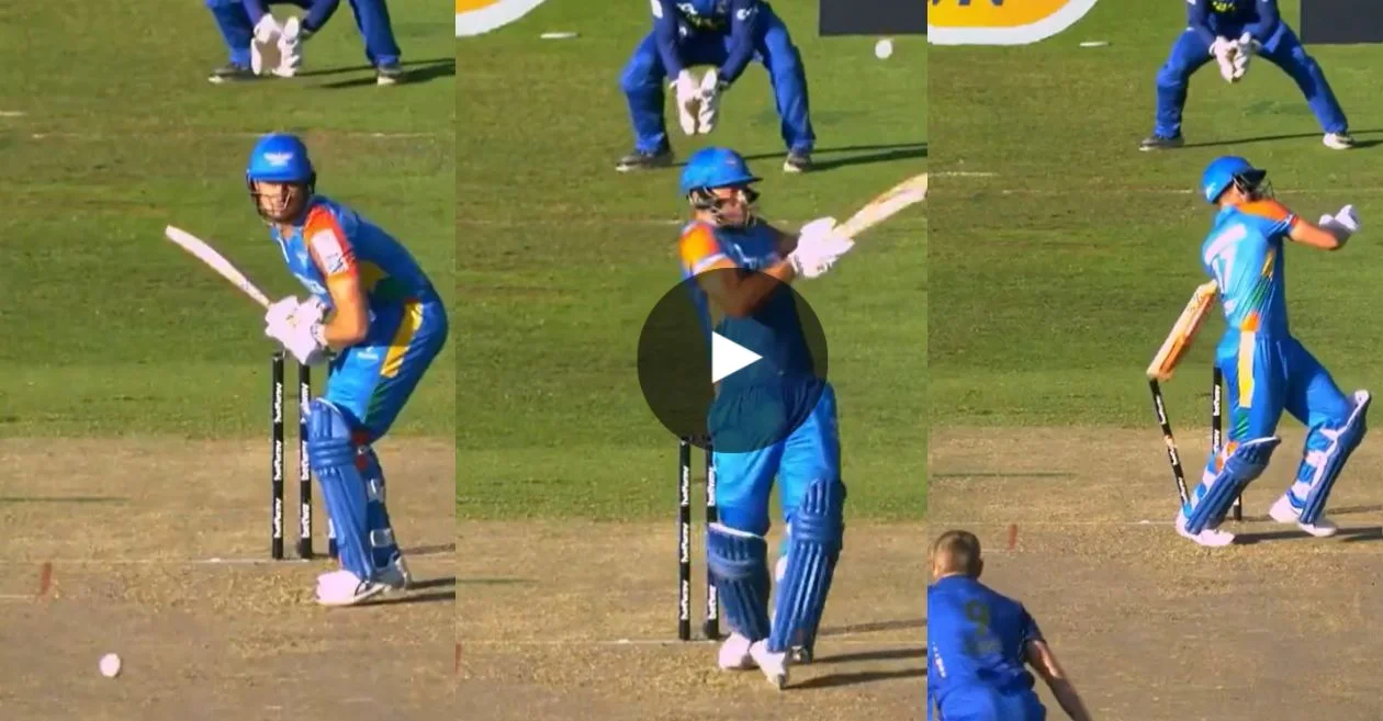 SA20 2024 [WATCH]: Marcus Stoinis gets out hit-wicket in a bizarre way against MI Cape Town