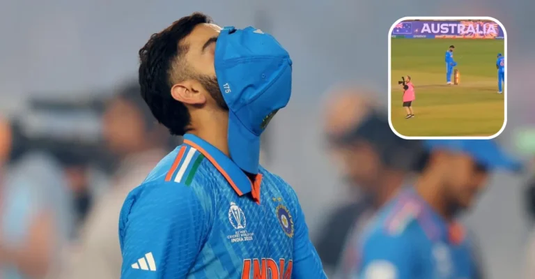 Unseen video of dejected Virat Kohli dislodging the bails after ODI World Cup 2023 Final loss against Australia goes viral