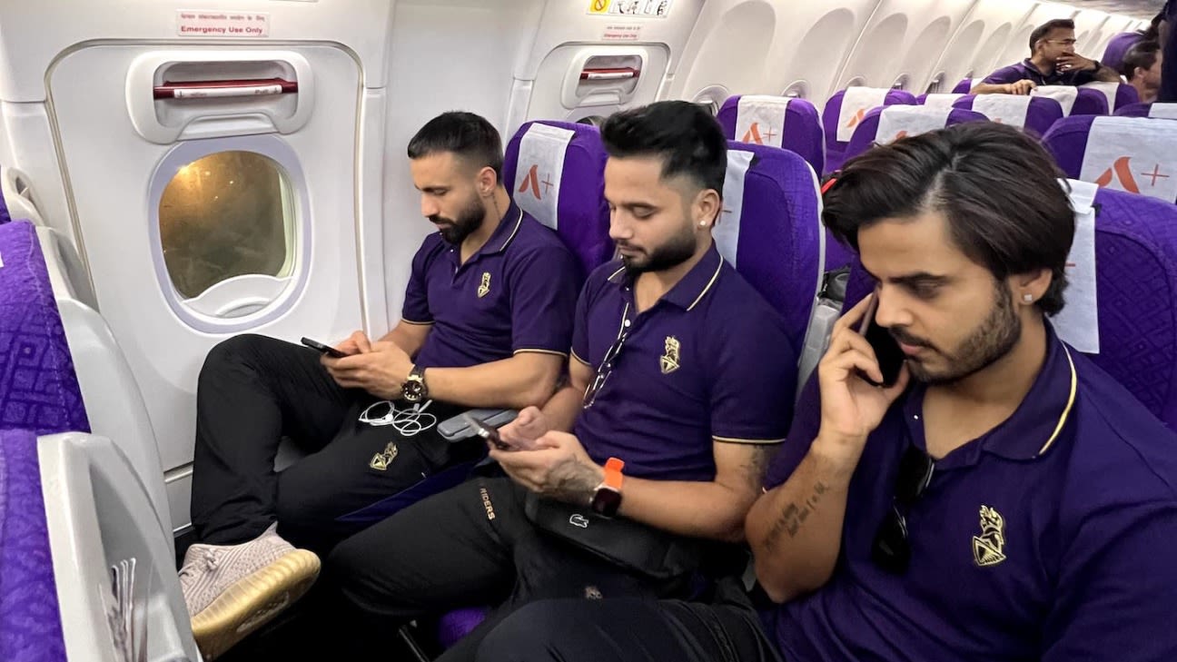 IPL 2024 - KKR diverted to Guwahati first and then Varanasi after failing to land in rainy Kolkata