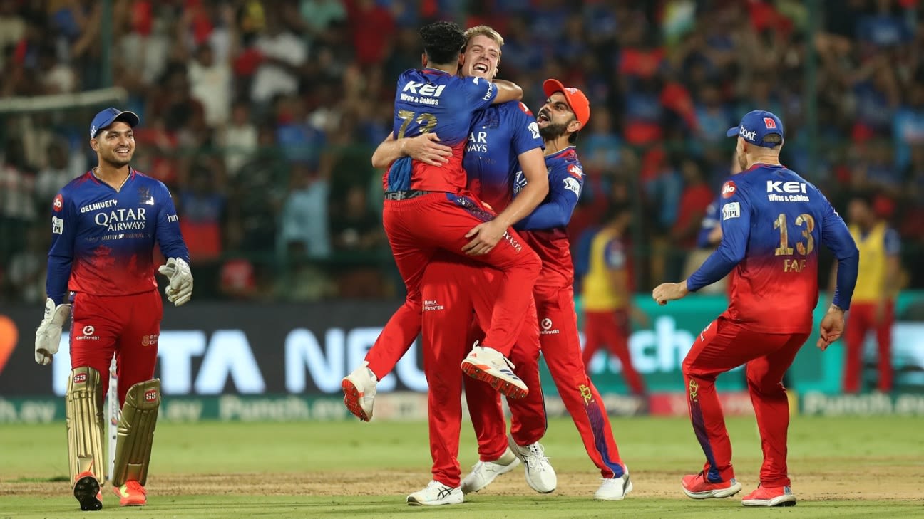 Match Report - RCB vs DC 62nd Match, May 12, 2024