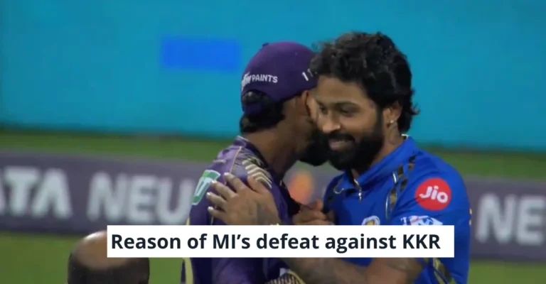 IPL 2024: MI captain Hardik Pandya reveals the reason behind his team’s loss against KKR