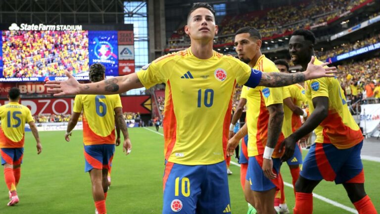 Colombia's James Rodriguez inspirational as ever in Copa América