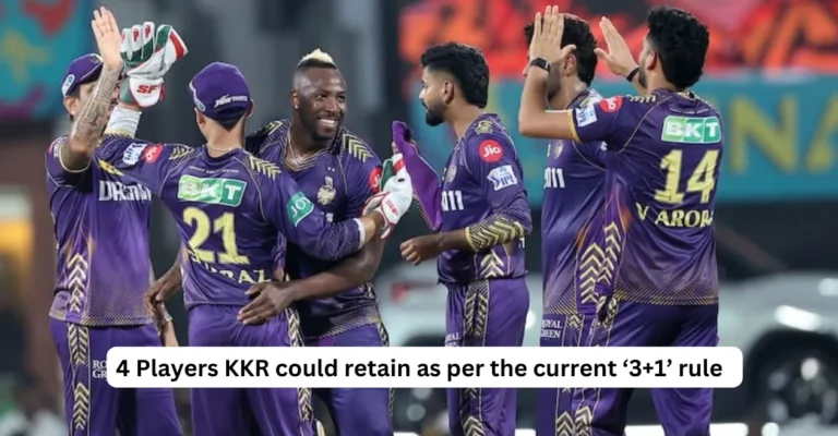 IPL 2025 Auction: 4 Players KKR can retain as per the current ‘3+1’ rule