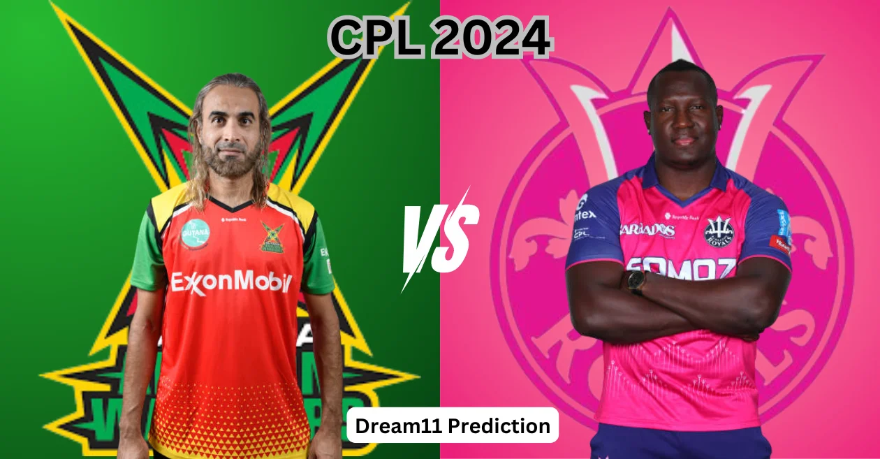 GUY vs BR, CPL 2024: Match Prediction, Dream11 Team, Fantasy Tips and Pitch Report