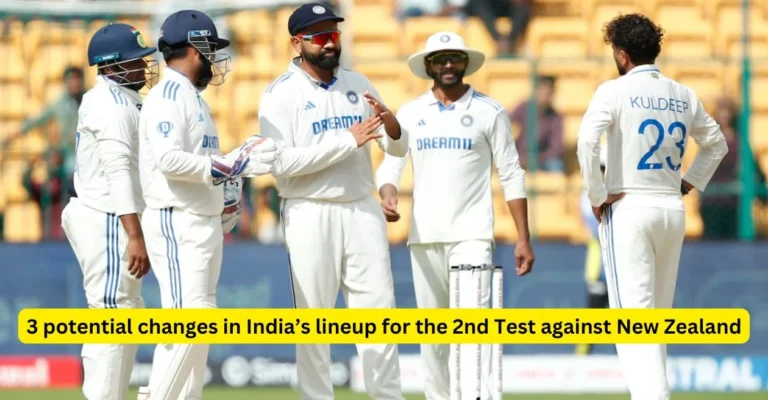 3 key changes India can make in the second Test against New Zealand