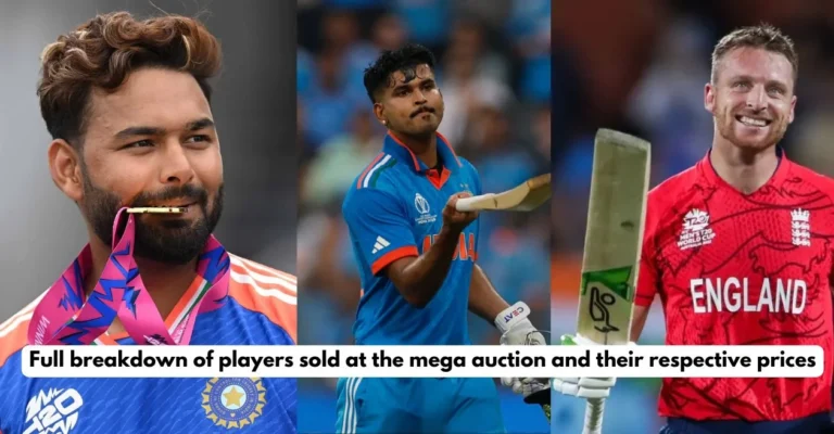 IPL 2025 [Day 1]: Complete list of players sold at the mega auction with their price