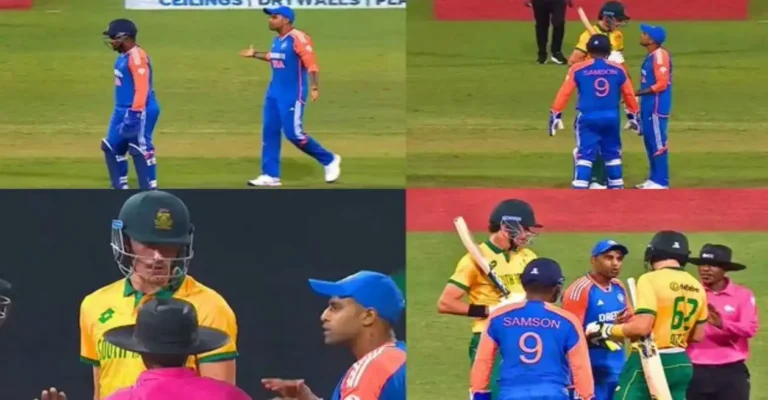 SA vs IND [WATCH]: Suryakumar Yadav engages in a war of words with Marco Jansen during the 1st T20I