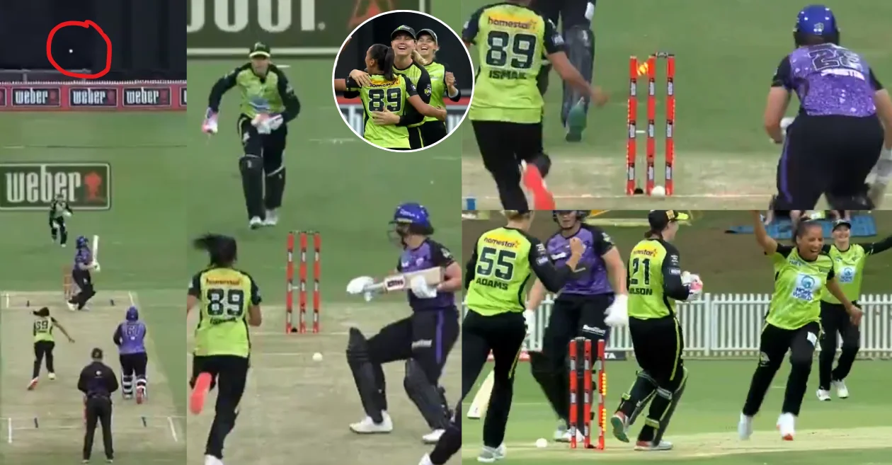 WBBL 2024 [WATCH]: Ruth Johnston’s unconventional dismissal in the knockout against Sydney Thunder 