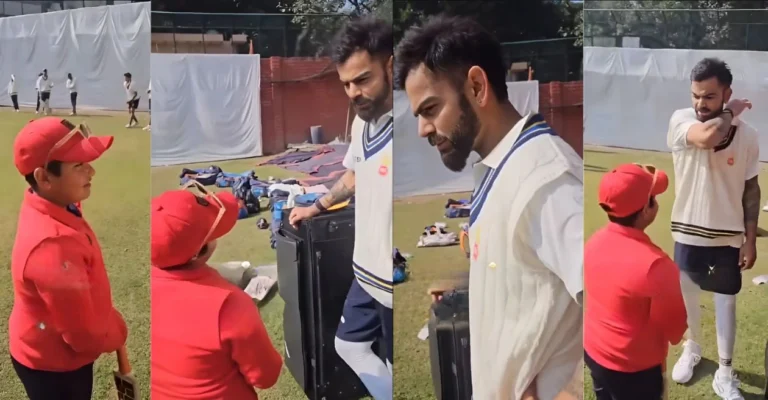 WATCH: Virat Kohli gives valuable advice to a young fan ahead of Delhi vs Railways Ranji Trophy clash