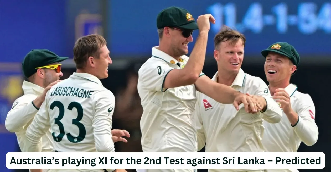 SL vs AUS 2025: Australia’s playing XI for the 2nd Test against Sri Lanka – Predicted