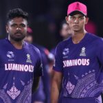 IPL 2025 - Sanju Samson links up with RR squad after finger surgery