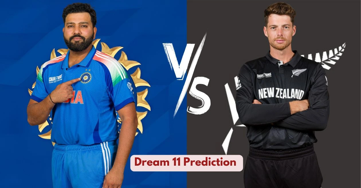 IND vs NZ, Champions Trophy 2025 Final: Match Prediction, Dream11 Team, Fantasy Cricket Tips, Captain & Vice-Captain